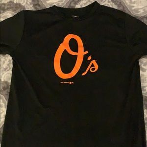Large Boys Orioles t shirt